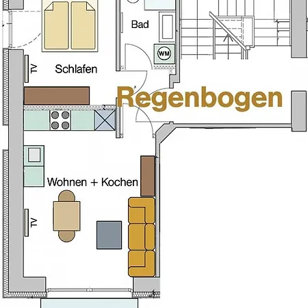 Heaven House Regenbogen Тиммендорфер-Штранд